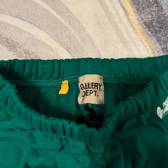 Gallery Dept Painted Flare Sweatpants Green Size Large - Picture 3 of 3